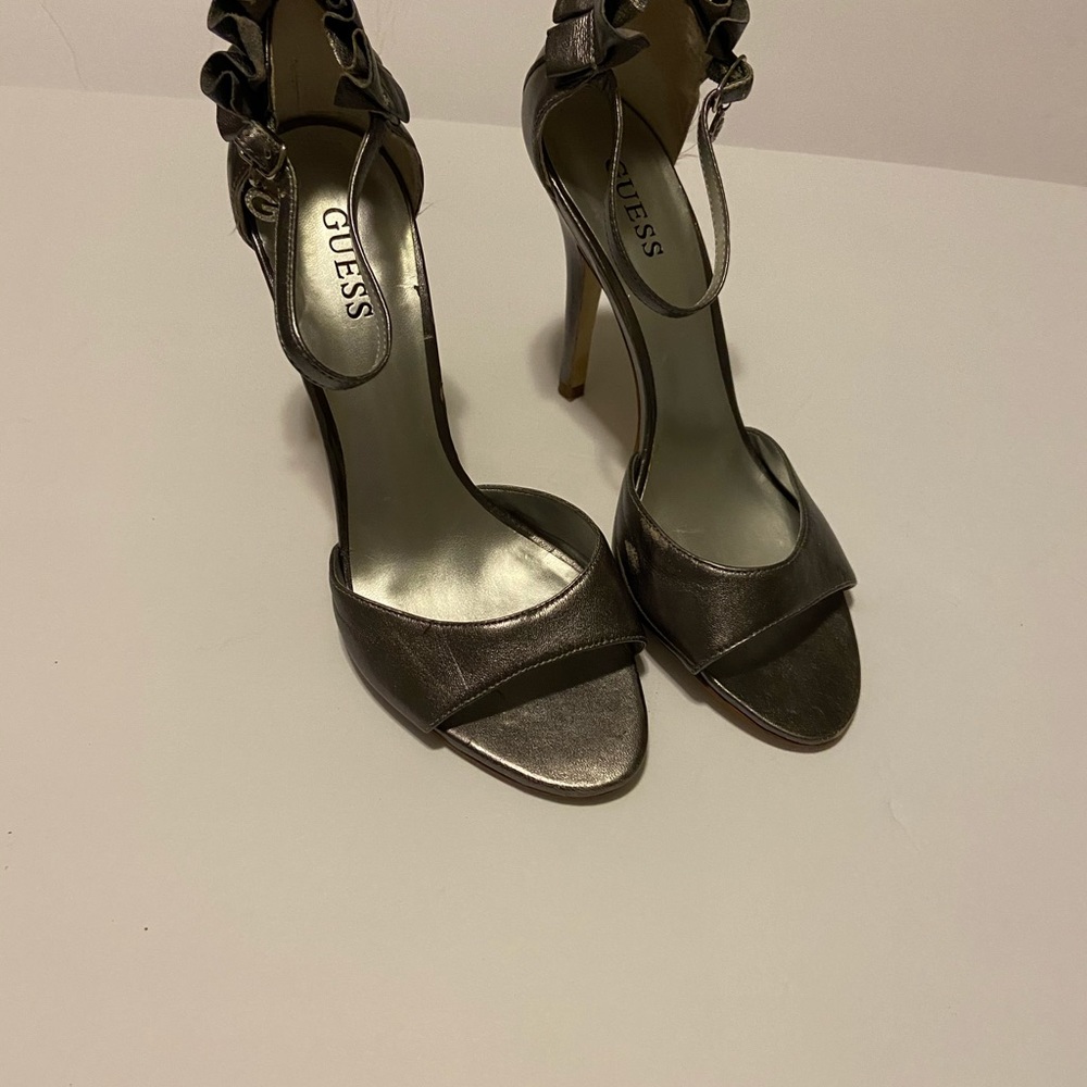 Silver Guess Sandler.